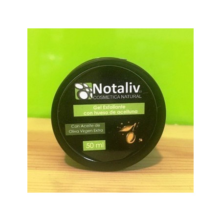 GEL EXFOLIANTE FACIAL HUESO DE ACEITUNA Y AOVE 50 ml