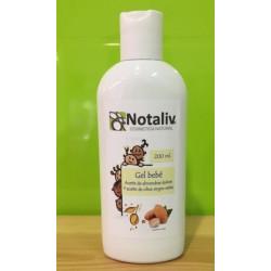GEL NATURAL ALMENDRAS DULCES BEBE 200ml