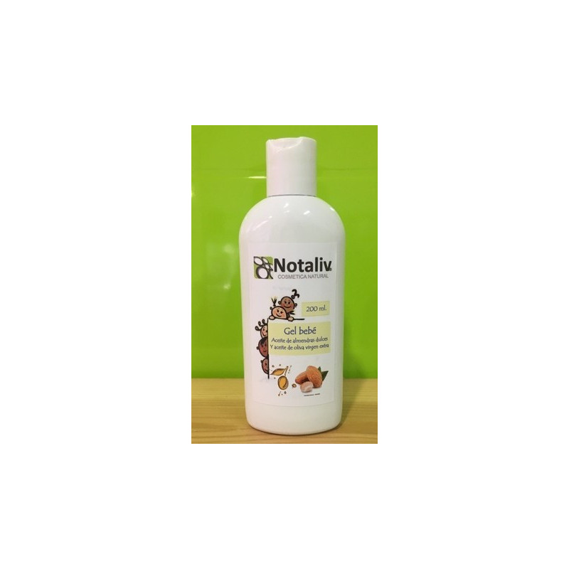 GEL NATURAL ALMENDRAS DULCES BEBE 200ml