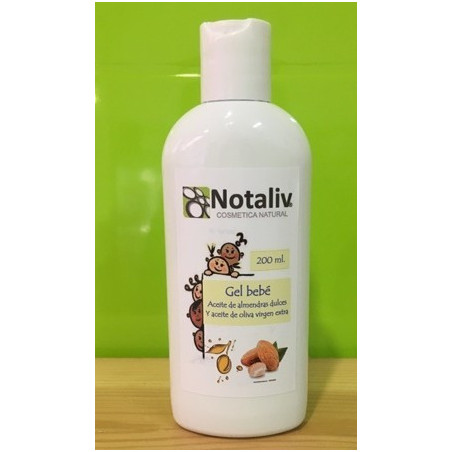 GEL NATURAL ALMENDRAS DULCES BEBE 200ml