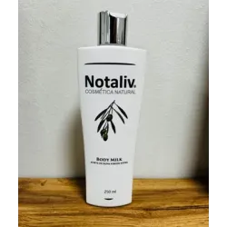 Body milk con aceite de oliva virgen extra.